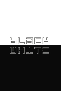 BLACK-WHITE comic COVER