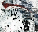 Blood hand prints_BULLET GAL
